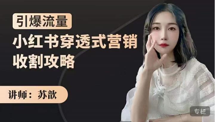 小红书穿透式营销收割攻略,引爆流量,助你玩转小红书-芸启轻创