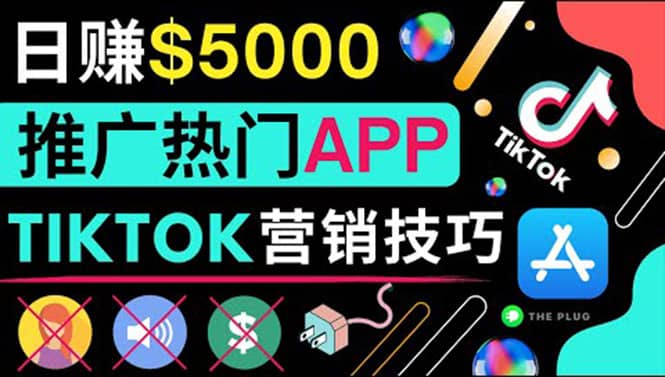 无需露脸，无需录音，无需投资，TIKTOK上传短视频，最高日入5000美元-芸启轻创