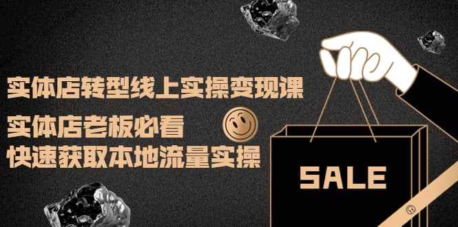 实体店转型线上实操变现课：实体店老板必看，快速获取本地流量实操-芸启轻创