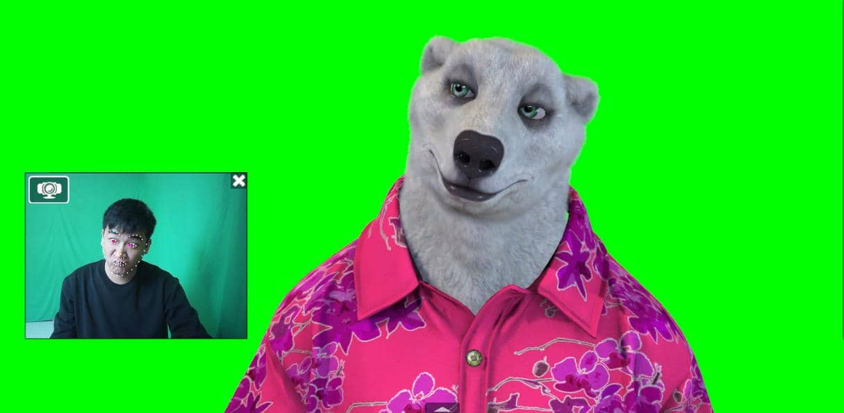 实时直播换脸卡通形象出镜，卡通形象面部捕捉(软件＋教程)-芸启轻创