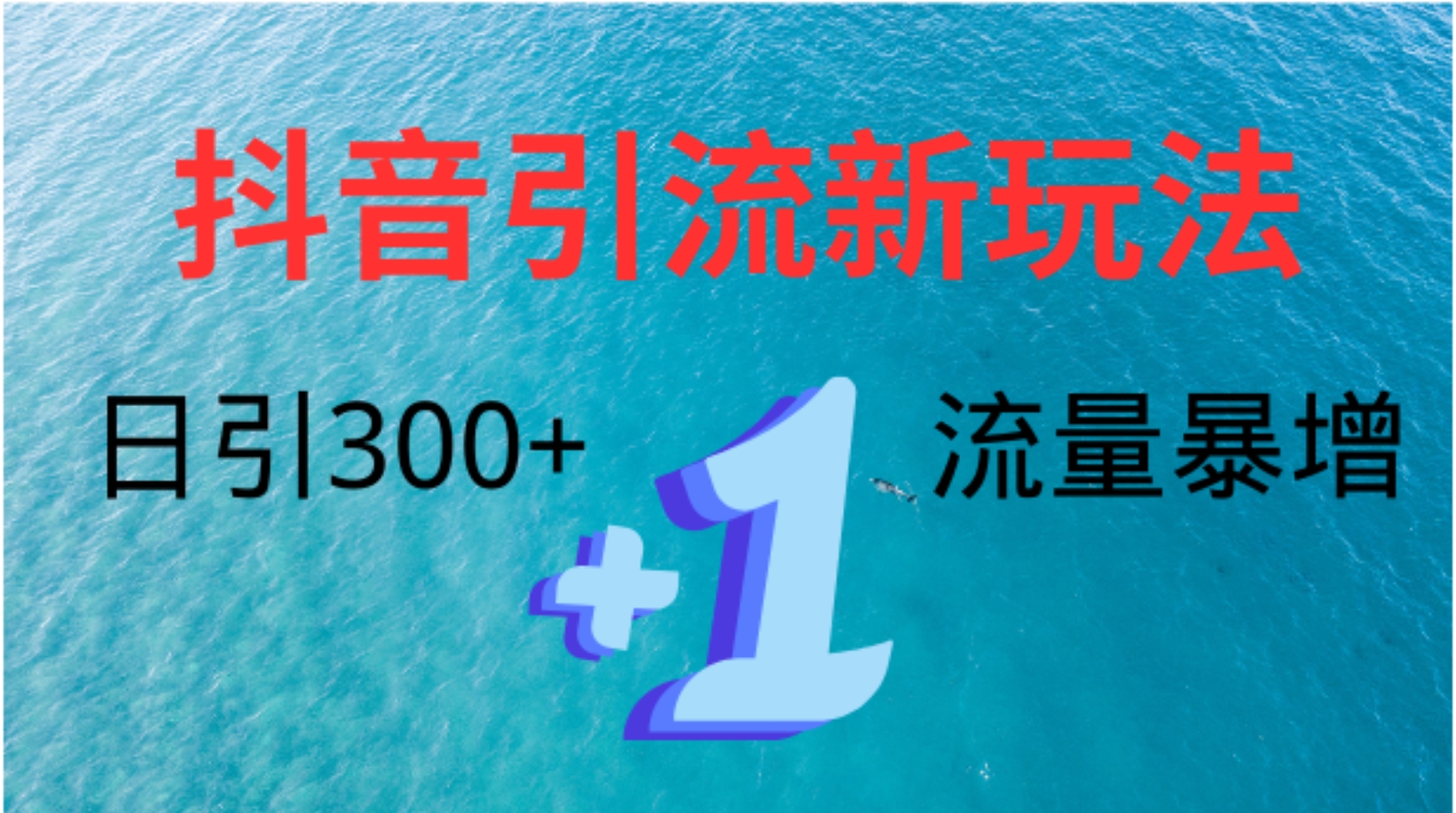 创业粉高效引流，抖音工具号玩法4.0，日引300+-芸启轻创