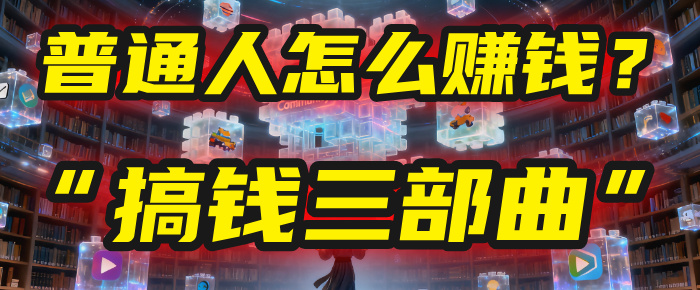 普通人怎么赚钱？2025年马哥揭秘“搞钱三部曲”：从抄作业，到自创武功，月入10万+！-芸启轻创